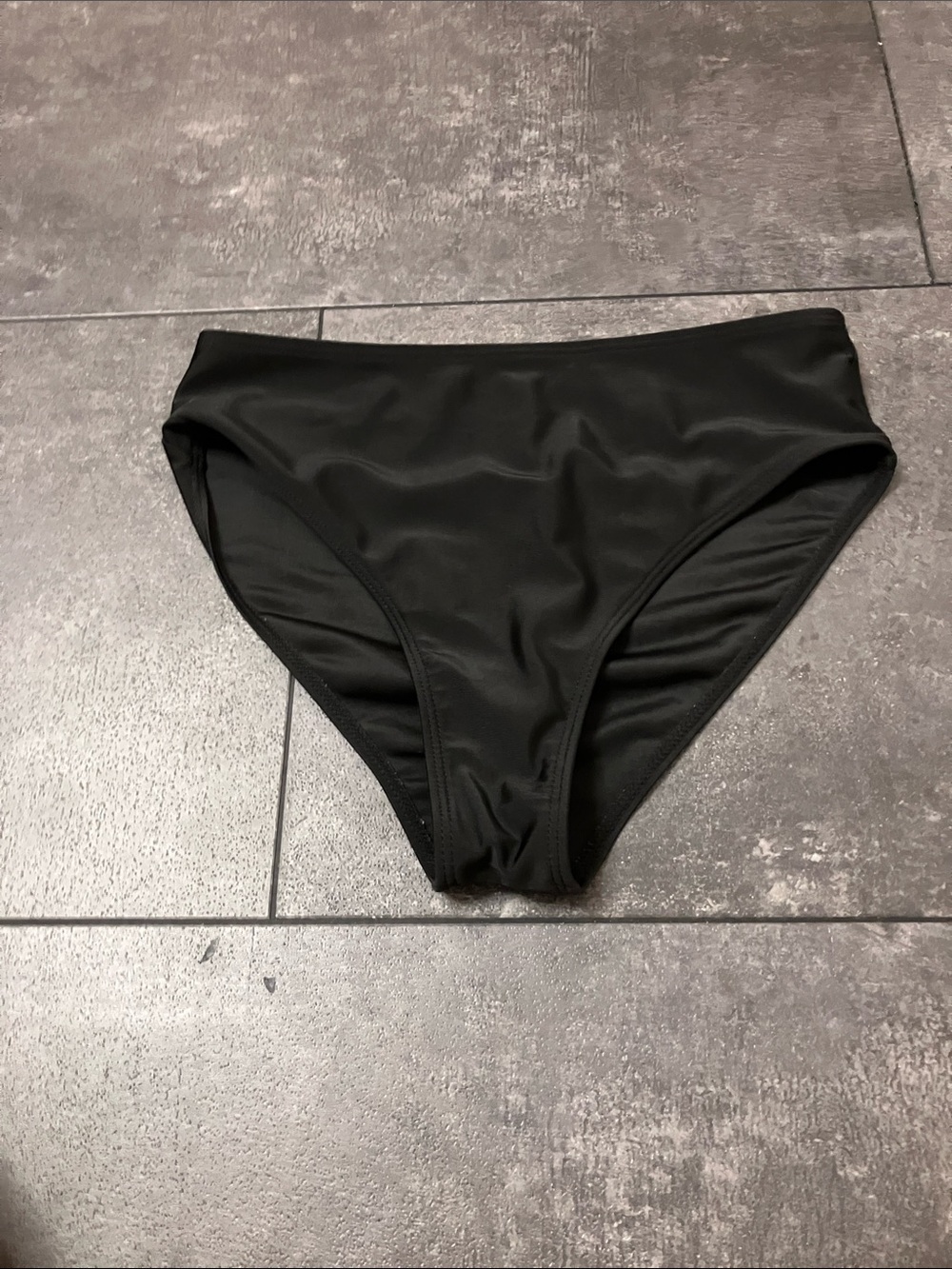 Black High Waist Bikini Bottom